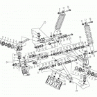 CF500 Запчасти рамы. F14