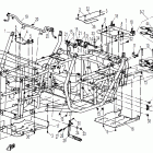 CF500 Запчасти рамы. F23