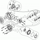 CF500 Запчасти рамы. F35-2
