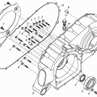 Z8 EFI/EPS Запчасти двигателя. E04 CVT / CVT CASE ASSY