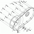 Z8 EFI/EPS Запчасти двигателя. E05 CVT / CVT COVER ASSY