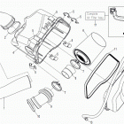 Z8 EFI/EPS Запчасти двигателя. E32 AIR FILTER ASSY.