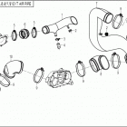 Z8 EFI/EPS Запчасти рамы. F00-2 CVT CVT AIR PIPE