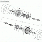 Z8 EFI/EPS Запчасти рамы. F07 FRONT WHEEL ASSY