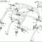 Z8 EFI/EPS Запчасти рамы. F23 (2014)