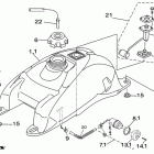 ATV 600 LEOPARD Система питания (бак топливный)