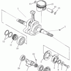 HiSun ATV 400 H CRANKSHAFT CONNECTING ROD & PISTON
