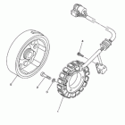 HiSun ATV 400 H ГЕНЕРАТОР