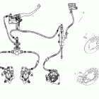 HiSun ATV 400 H DISK BRAKE INPUT