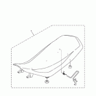 HiSun ATV 400 H SEAT CUSHION