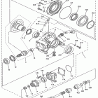HiSun ATV 500 H Редуктор задний