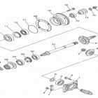 HiSun ATV 500 H Главная передача
