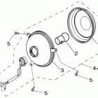 HiSun ATV 700 H Фонарь указателя поворотов (задний)