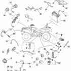 HiSun ATV 800 GT Электрозапчасти