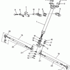 HiSun ATV 800 GT Рулевая колонка