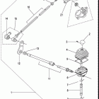 HiSun ATV 800 GT Gear shift mechanism comp.