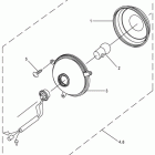 HiSun ATV 800 GT Rear turning light