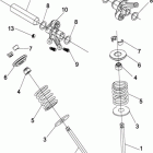 HiSun ATV 800 GT Valve rocker & Valve