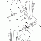 HiSun ATV 800 GT Valve actuating mechanism