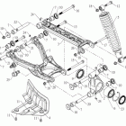 Dinli ATV 700 GT REAR SUSPENSION ( L )