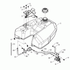 Dinli ATV 700 D ТОПЛИВНЫЙ БАК