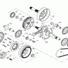 Dinli ATV 700 D Коленвал