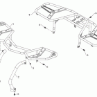 Dinli ATV 800 D Багажники передний и задний