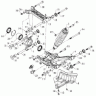 Dinli ATV 800 D Задняя подвеска, правая сторона