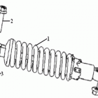 ATV  50 C FRONT ABSORBER