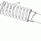 ATV  50 C REAR ABSORBER