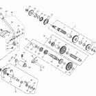 ATV 110 D (603) Механизм переключения передач