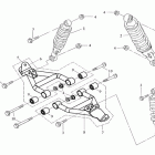 ATV 110 D (605) Передняя, задняя подвеска