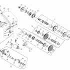 ATV 110 D (605) Механизм переключения передач