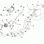 ATV 500 X (Panda 500) F14    MUFFLER 
