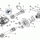 ATV 500 X (Panda 500) F26    TRANSMISSION SYSTEM