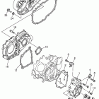 UTV 700 H Крышка вариатора, двигателя