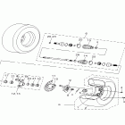 UTV 800 H EFI Привода передних колес 