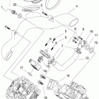 UTV 800 H EFI Трубопроводы системы охлаждения