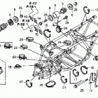 TRX500FE Рама