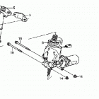 TRX500FPE Steering shaft (power steering) (trx500fpe / fpm)