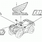 TRX680FGA Наклейки