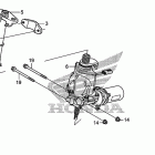 TRX500FPE Steering shaft (power    steering)                (trx50...