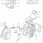 LT-4WD Quad Runner ГОЛОВКА ЦИЛИНДРА