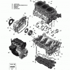 Adventure GT (4-Stroke) 01 - блок двигателя - 1200 4-ТЕС