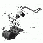 Adventure GT (4-Stroke) Воздушный впускного коллектора и корпуса дроссельной зас...