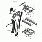 Xtrim (4-Stroke) Распредвалы и цепь ГРМ - 600 асе