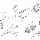 Xtrim SC (4-Stroke) Привод гусеницы