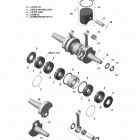 59 YETI 550 Коленчатый вал