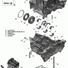 49 Ranger 600 ACE Блок двигателя