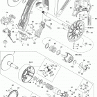 Xtrim Boondocker 800R E-TEC (E) Защита ремня вариатора